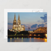 Postkarte Köln - Dom, Deutschland (Vorne/Hinten)