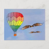 Postkarte - Komm, flieg mit mir (Vorderseite)