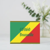 Postkarte Kongo Brazzaville (Stehend Vorderseite)