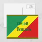 Postkarte Kongo Brazzaville (Vorne/Hinten)
