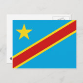 Postkarte Kongo-Kinshasa (Vorne/Hinten)