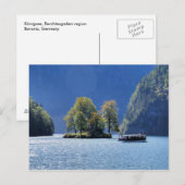 Postkarte Königssee (Vorne/Hinten)