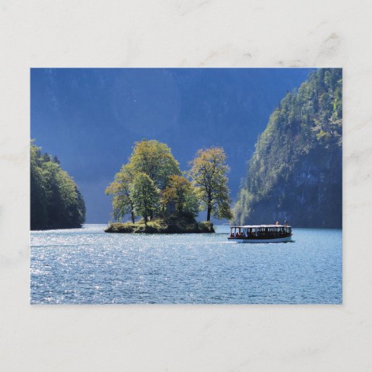 Postkarte Königssee (Vorderseite)