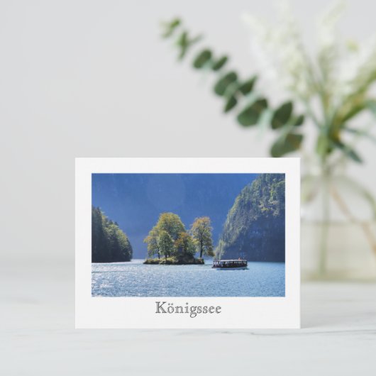 Postkarte Königssee (Stehend Vorderseite)