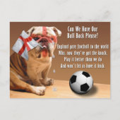 Postkarte - Können wir unsere Ball Ba... -Gestalte (Vorderseite)