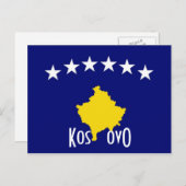 Postkarte Kosovo (Vorne/Hinten)