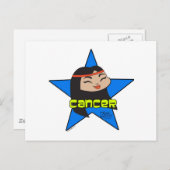 Postkarte Krebs (Vorne/Hinten)