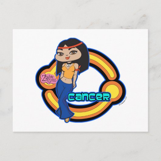 Postkarte Krebs (Vorderseite)