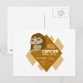 Postkarte Krebs (Vorne/Hinten)