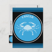 Postkarte Krebs (Vorne/Hinten)