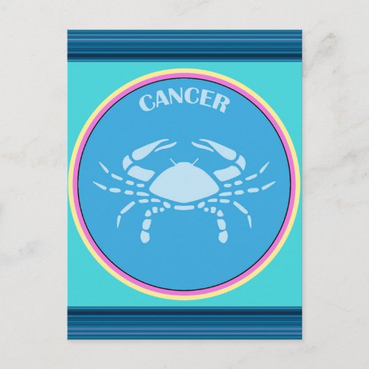 Postkarte Krebs (Vorderseite)