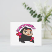 Postkarte Krebs (Stehend Vorderseite)