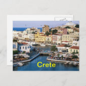 Postkarte Kreta (Vorne/Hinten)