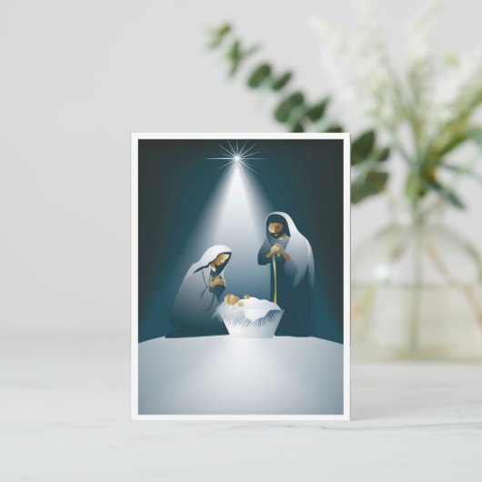 Postkarte - Krippe (Stehend Vorderseite)