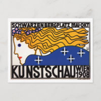 Postkarte: Kunstschau Wien von Loffler