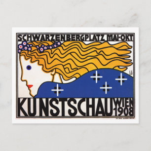 Postkarte: Kunstschau Wien von Loffler Postkarte