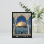 Postkarte "Kuppel des Felsens, Jerusalem" (Stehend Vorderseite)