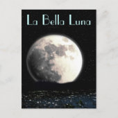 Postkarte La Bella Luna (Vorderseite)