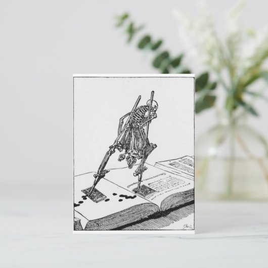 Postkarte La Dance de la Mort (Stehend Vorderseite)