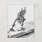 Postkarte La Dance de la Mort (Vorderseite)