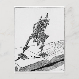 Postkarte La Dance de la Mort