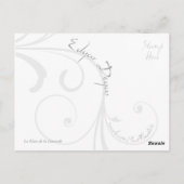 Postkarte La Place de la Concorde (Rückseite)