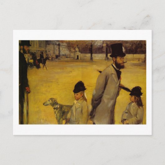 Postkarte La Place de la Concorde (Vorderseite)