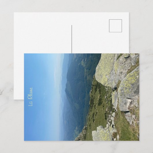 Postkarte La Rhune (Vorne/Hinten)