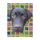 Postkarte Labrador Jimmy