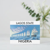 Postkarte - LAGOS-STAAT (Stehend Vorderseite)