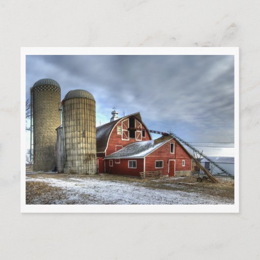 Postkarte, Lahr Stall Postkarte (Vorderseite)