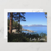 Postkarte Lake Tahoe (Vorne/Hinten)