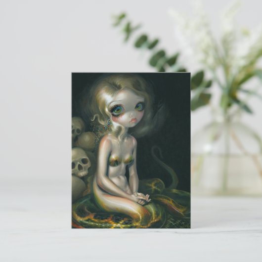 Postkarte "Lamia" (Stehend Vorderseite)