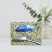 Postkarte: Lampenschirm Postkarte (Stehend Vorderseite)