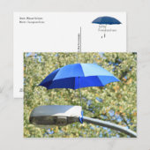 Postkarte: Lampenschirm Postkarte (Vorne/Hinten)