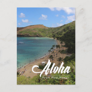 Postkarte Landmaui Hawaii