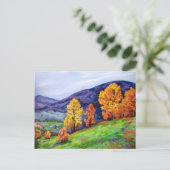 Postkarte Landschaft (Stehend Vorderseite)