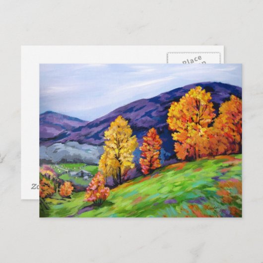 Postkarte Landschaft (Vorne/Hinten)