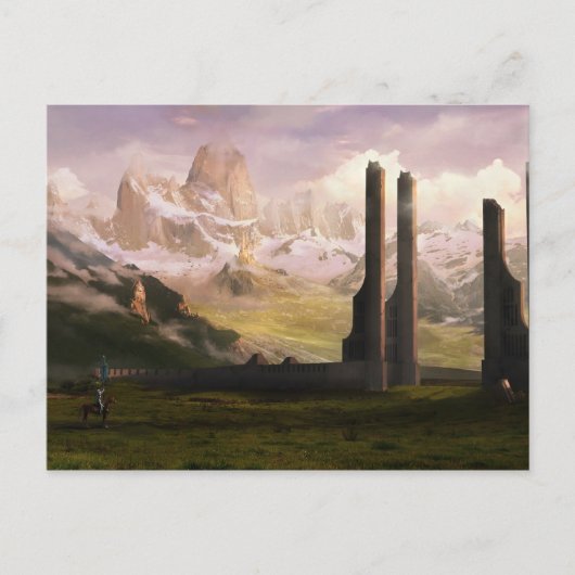 Postkarte Landschaftskunst (Vorderseite)