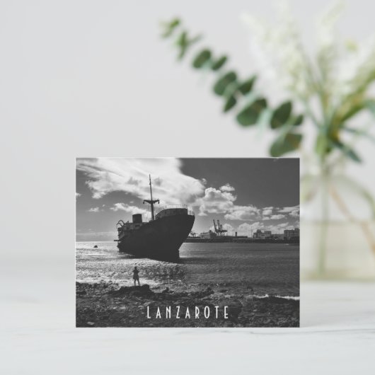 Postkarte Lanzarote - Shipwreck Telamon (Stehend Vorderseite)