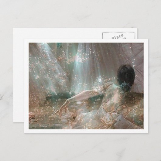 Postkarte "Lass des Heilbeginns" (Vorne/Hinten)