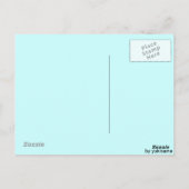 Postkarte - Laubfenster (Rückseite)