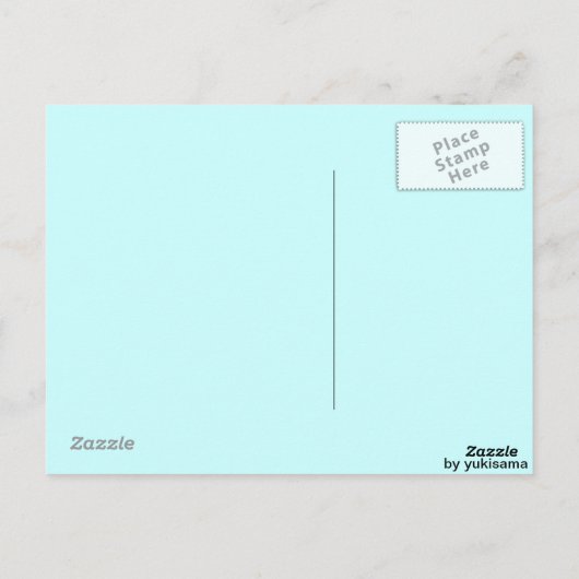 Postkarte - Laubfenster (Rückseite)