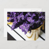 Postkarte "Lavender" (Vorne/Hinten)