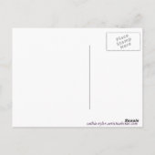 Postkarte "Lavender" (Rückseite)