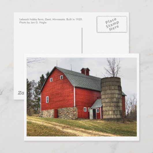 Postkarte, Lebsock Stall Postkarte (Vorne/Hinten)