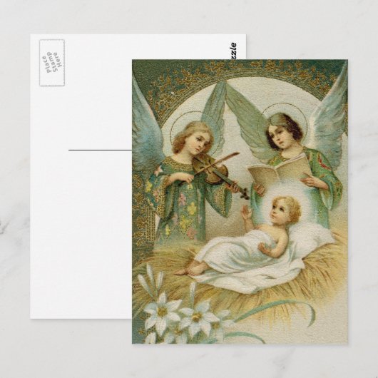 Postkarte (Leer/Benutzerdefiniert): Gloria (Vorne/Hinten)