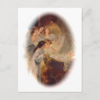 Postkarte (Leer/Benutzerdefiniert): Segen-Bliss