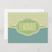 Postkarte "Lemonade" (Vorne/Hinten)