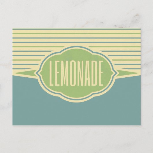 Postkarte "Lemonade" (Vorderseite)